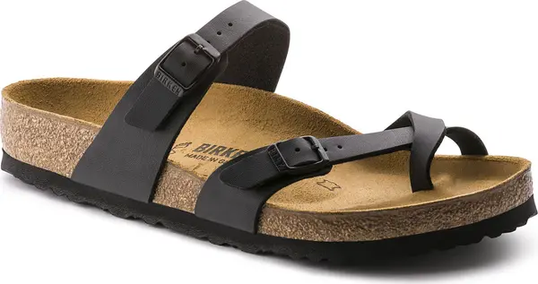 Birkenstock Birkenstock Mayari Birko-Flor Black Regular Fit Unisex - Сандали Birkenstock - Черен - 71791-2.5 - Size: 2.5