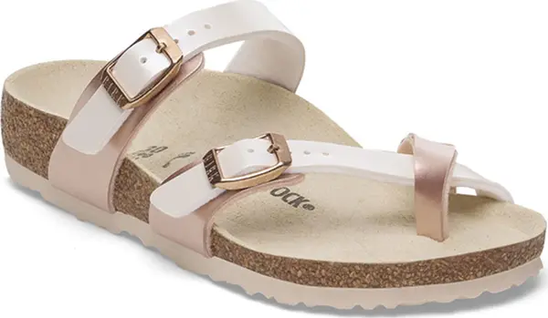 Birkenstock Birkenstock Mayari Kids Birko-Flor Narrow Fit Жени,Деца - Сандали Birkenstock - Beige - 1029424-4.5 - Size: 4.5