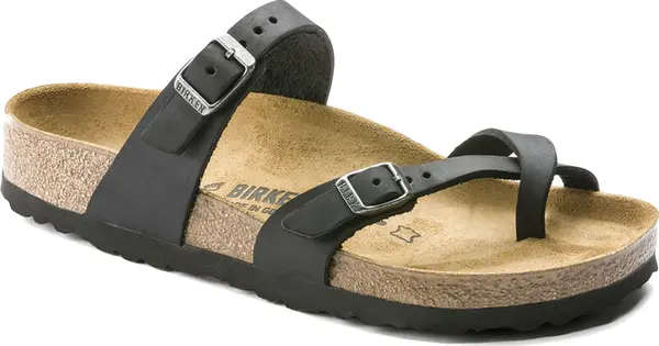 Birkenstock Birkenstock Mayari Oiled Leather Regular Fit Жени - Сандали Birkenstock - Черен - 171481-3.5 - Size: 3.5