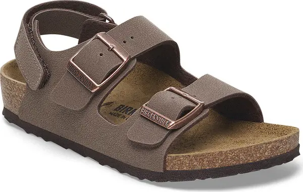 Birkenstock Birkenstock Milano AS Kids Birko-Flor Birkibuc Narrow Fit Жени,Деца - Сандали Birkenstock - Кафяв - 1029474-5 - Size: 5