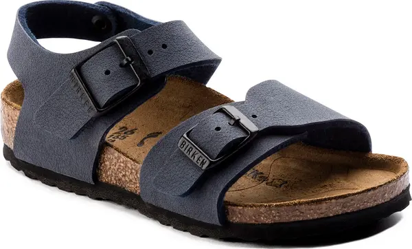 Birkenstock Birkenstock New York Kids Birko-Flor Narrow Fit Жени,Деца - Сандали Birkenstock - Син - 0087773-5 - Size: 5