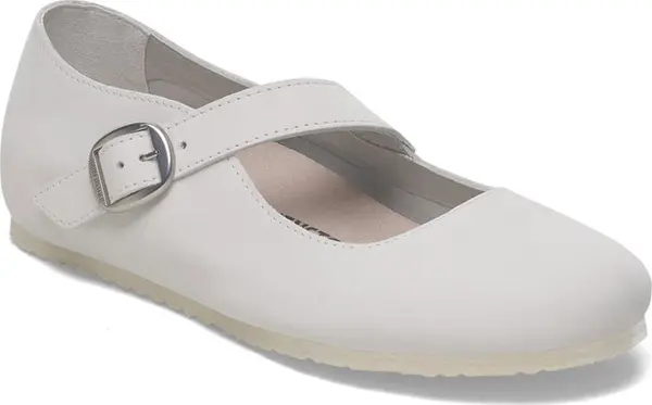 Birkenstock Birkenstock Tracy Nubuk Leather Regular Fit Жени - Сандали Birkenstock - Сив - 1029772-7.5 - Size: 7.5