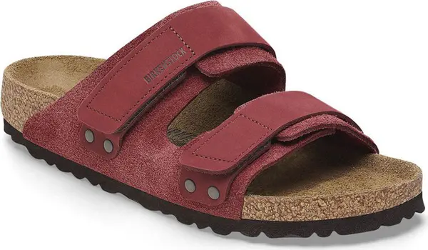 Birkenstock Birkenstock Uji Nubuck Leather Narrow Fit Unisex - Сандали Birkenstock - Бордо - 1028339-7.5 - Size: 7.5