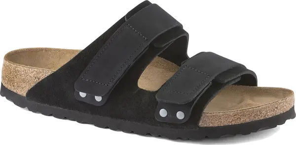 Birkenstock Birkenstock Uji Nubuck Leather Narrow Fit Unisex - Сандали Birkenstock - Черен - 1024832-3.5 - Size: 3.5