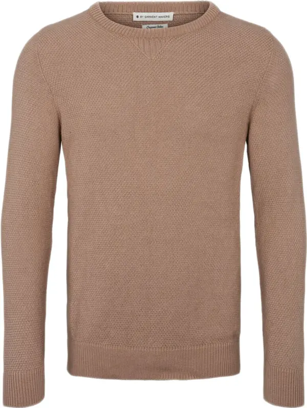 By Garment Makers By Garment Makers The Organc Waffle Knit Мъже - Суитшърти и блузи с качулка By Garment Makers - Кафяв - GM991201-1230-XL - Size: XL