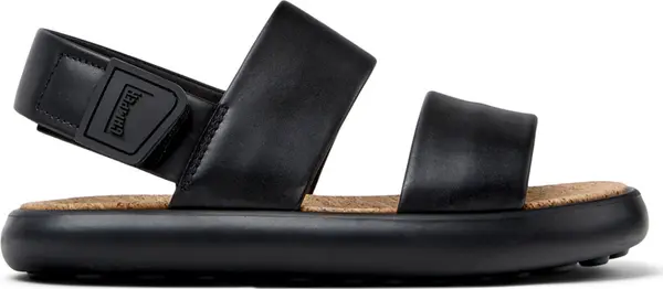 Camper Camper Pelotas Flota Leather Sandals Gobi Negro Жени - Сандали Camper - Черен - K201772-001-5 - Size: 5