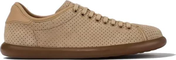 Camper Camper Pelotas Soller Beige Nubuck/Leather Жени - Обувки Camper - Кафяв - K201668-006-6 - Size: 6