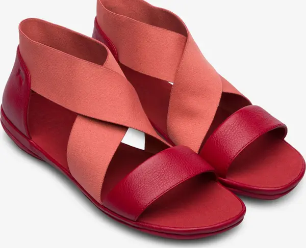 Camper Camper Right Red Sandal Жени - Сандали Camper - Червен - K200759-007-3 - Size: 3