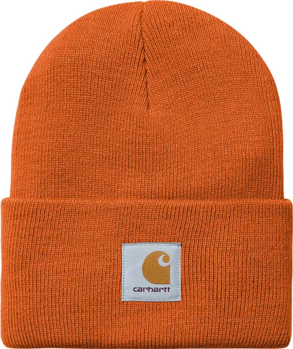 Carhartt WIP Carhartt WIP Acrylic Watch Hat Turmeric Unisex - Чапки Carhartt WIP - Оранжев - I020222_2BV_XX-One-size - Size: One size