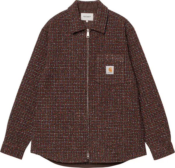 Carhartt WIP Carhartt WIP Bellamy Shirt Jac Мъже - Якета Carhartt WIP - Бордо - I035422_34S_XX-L - Size: L