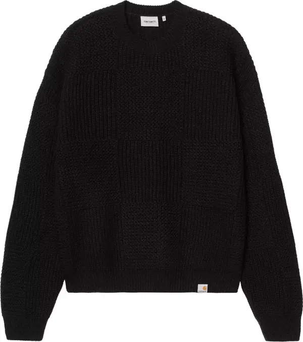Carhartt WIP Carhartt WIP Bishop Sweater Black Мъже - Суитшърти и блузи с качулка Carhartt WIP - Черен - I035591_89_XX-M - Size: M