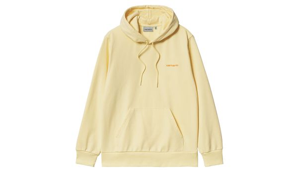Carhartt WIP Carhartt WIP Hooded Script Embroidery Soft Yellow