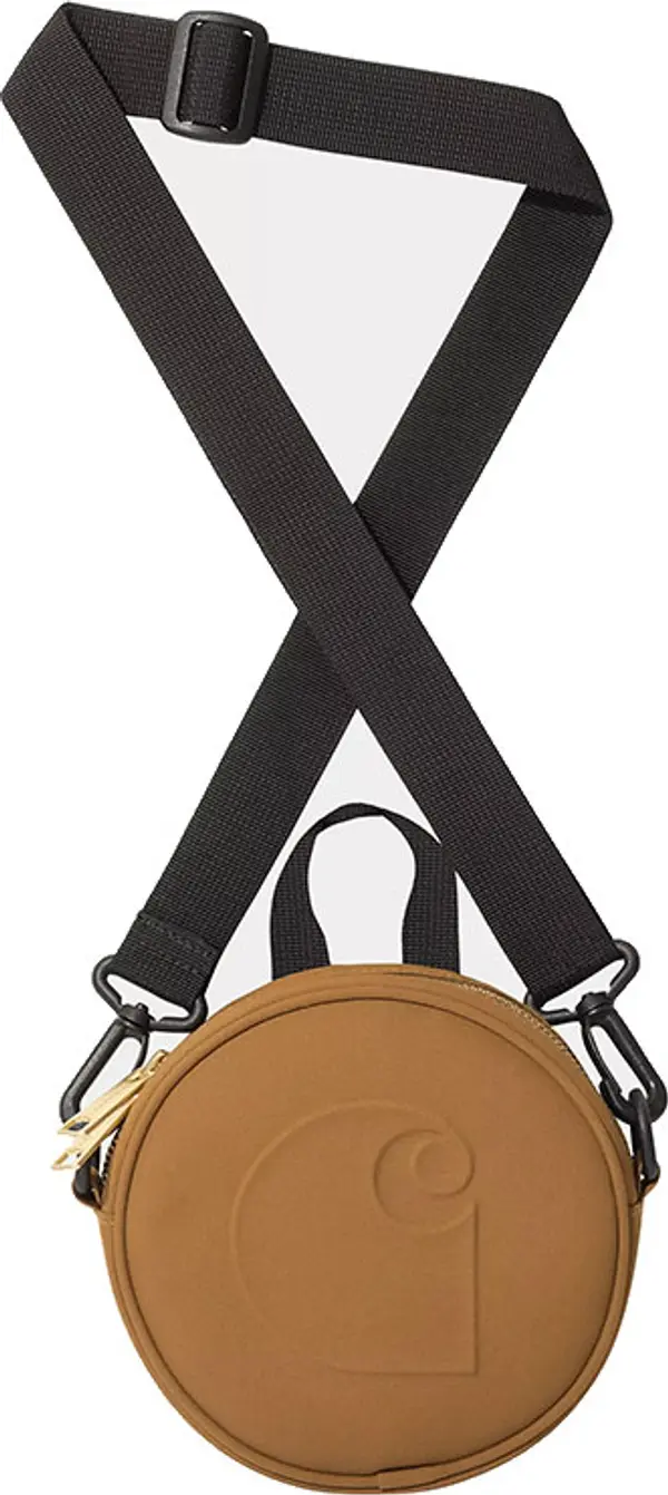 Carhartt WIP Carhartt WIP Clarton Bag Hamilton Brown Unisex - Раници и чанти Carhartt WIP - Кафяв - I033781_HZ_XX-One-size - Size: One size