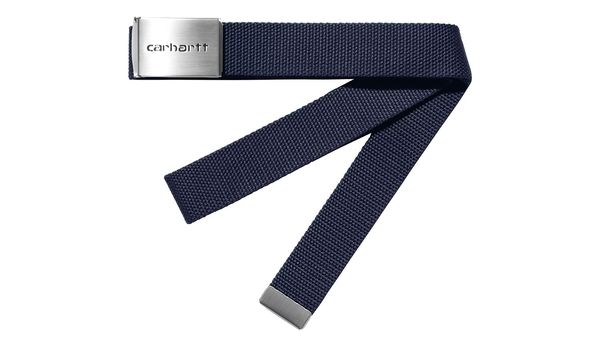 Carhartt WIP Carhartt WIP Clip Belt Chrome Air Force Blue