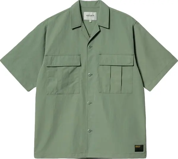 Carhartt WIP Carhartt WIP Evers Shirt Мъже - Тениски Carhartt WIP - Зелен - I033022_1YF_XX-L - Size: L