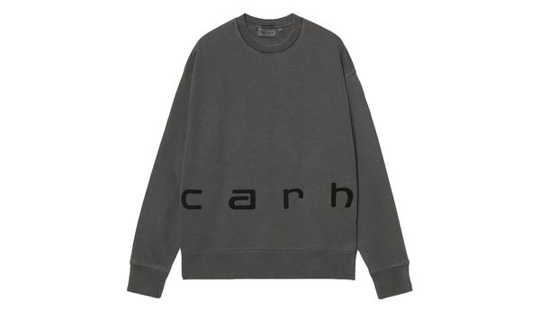Carhartt WIP Carhartt WIP Felt Script Sweat Black
