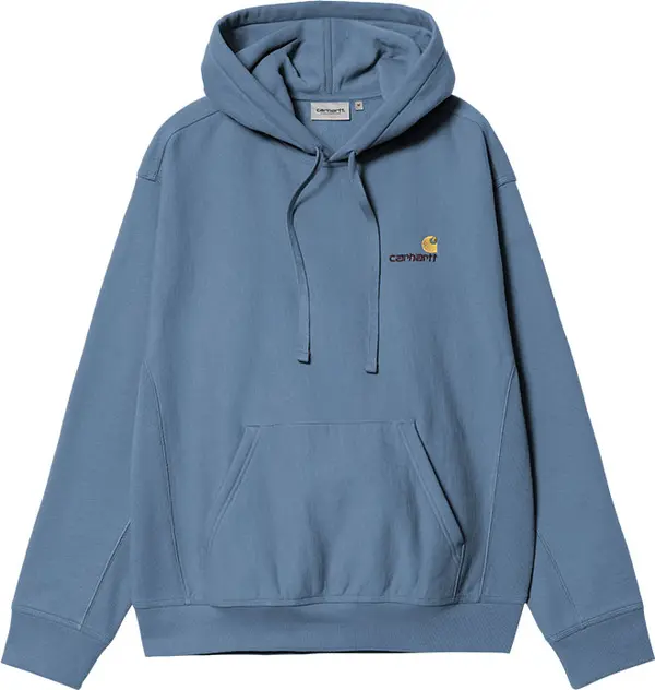 Carhartt WIP Carhartt WIP Hooded American Script Sweat Мъже - Суитшърти и блузи с качулка Carhartt WIP - Син - I028279_1YI_XX-L - Size: L