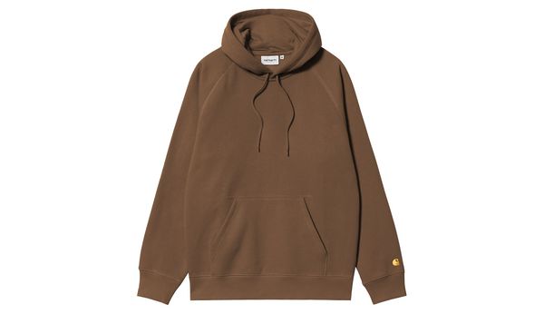 Carhartt WIP Carhartt WIP Hooded Chase Sweat Chocolate