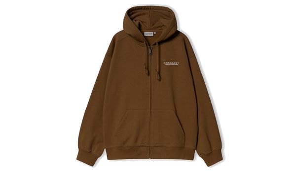Carhartt WIP Carhartt WIP Hooded Runaway Sweat Jacket Hamilton Brown