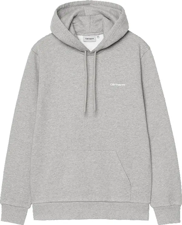 Carhartt WIP Carhartt WIP Hooded Script Embroidery Sweat Мъже - Суитшърти и блузи с качулка Carhartt WIP - Сив - I035392_00D_XX-L - Size: L