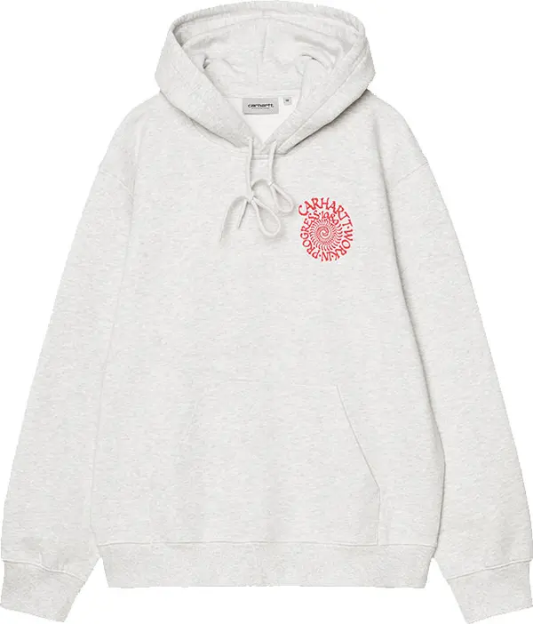 Carhartt WIP Carhartt WIP Hooded Spiral Sweat Мъже - Суитшърти и блузи с качулка Carhartt WIP - Сив - I036376_482_XX-M - Size: M