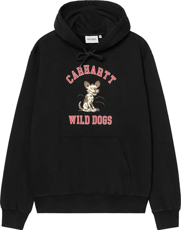 Carhartt WIP Carhartt WIP Hooded Wild Dog Sweat Мъже - Суитшърти и блузи с качулка Carhartt WIP - Черен - I035625_89_XX-XL - Size: XL