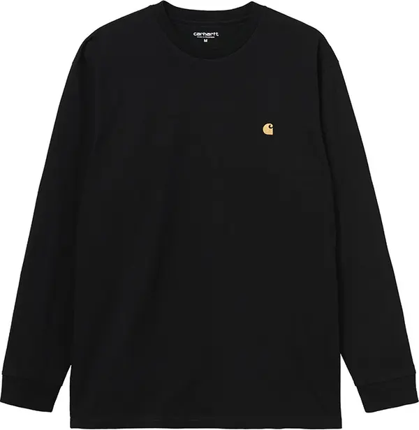 Carhartt WIP Carhartt WIP L/S Chase T-Shirt Мъже - Тениски Carhartt WIP - Черен - I026392_00F_XX-L - Size: L