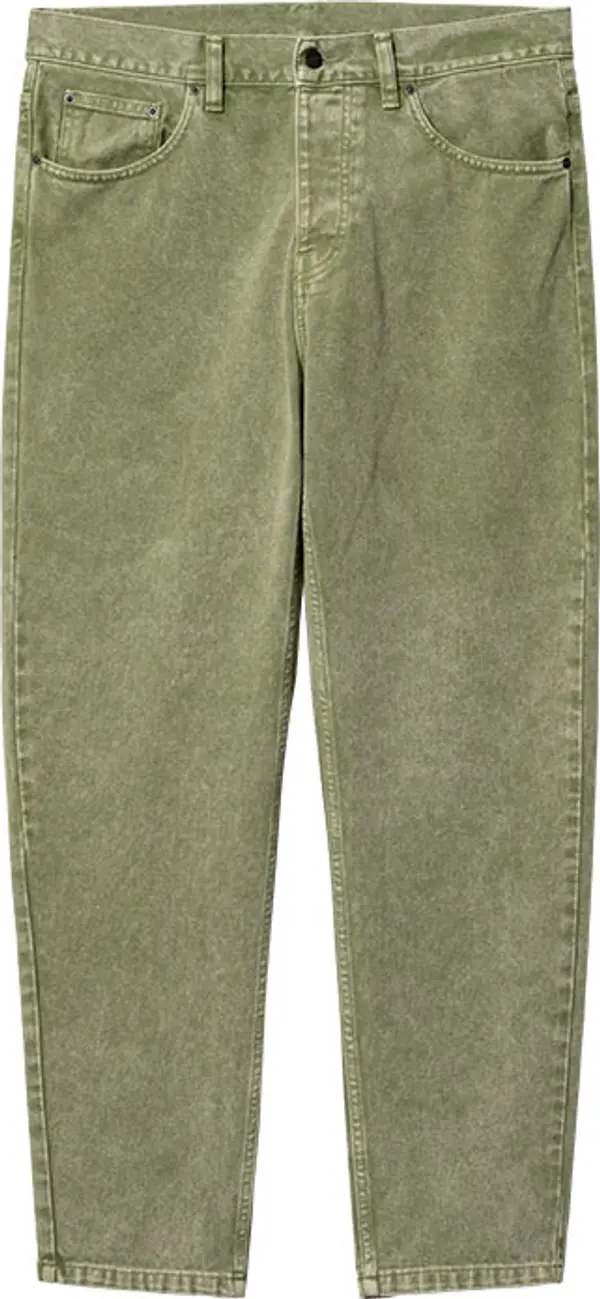 Carhartt WIP Carhartt WIP Newel Kiwi (Worn Washed) Мъже - Панталони Carhartt WIP - Зелен - I029148_1D0_WD-34 - Size: 34