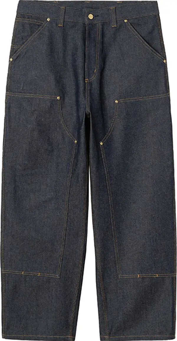 Carhartt WIP Carhartt WIP OG Double Knee Pant Мъже - Панталони Carhartt WIP - Син - I036273_01_01-L - Size: L