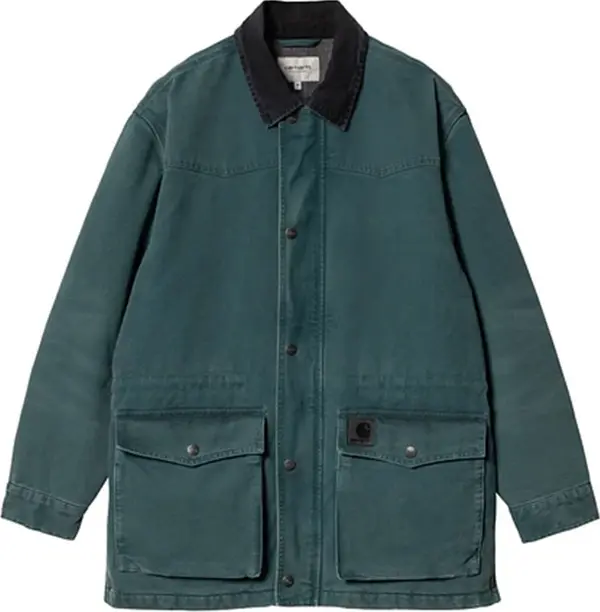 Carhartt WIP Carhartt WIP OG Santa Fe Coat Deep Lagoon Мъже - Якета Carhartt WIP - Син - I034314_2NC_4O-XL - Size: XL