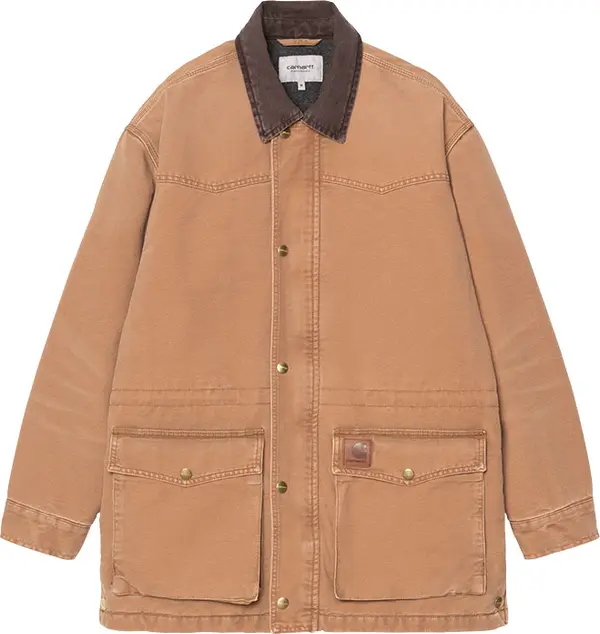 Carhartt WIP Carhartt WIP OG Santa Fe Coat Hamilton Brown Мъже - Якета Carhartt WIP - Кафяв - I034314_00S_4O-L - Size: L