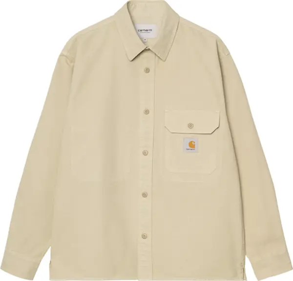 Carhartt WIP Carhartt WIP Reno Shirt Jac Velvet Green Мъже - Риза Carhartt WIP - Зелен - I031447_3IN_XX-M - Size: M