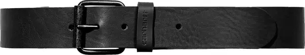 Carhartt WIP Carhartt WIP Script Belt Leather Unisex - Колан Carhartt WIP - Черен - I030992_00E_XX-S - Size: S