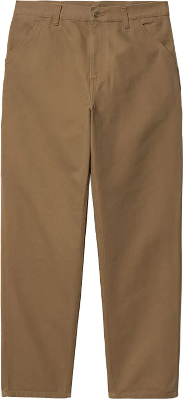 Carhartt WIP Carhartt WIP Single Knee Hamilton brown Мъже - Панталони Carhartt WIP - Кафяв - I031497_HZ_02-32-32 - Size: 32-32
