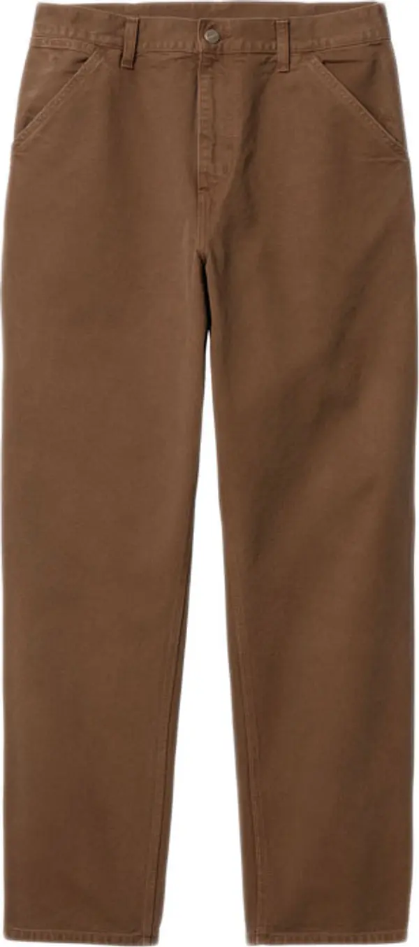 Carhartt WIP Carhartt WIP Single Knee Pant Tamarind Мъже - Панталони Carhartt WIP - Кафяв - I026463_1CN_FH-34-32 - Size: 34-32