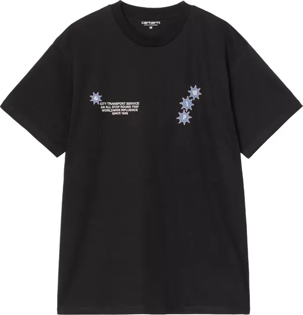 Carhartt WIP Carhartt WIP S/S C Trip T-Shirt Black Мъже - Тениски Carhartt WIP - Черен - I036233_89_XX-M - Size: M