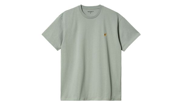 Carhartt WIP Carhartt WIP S/S Chase T-Shirt Glassy Teal/Gold