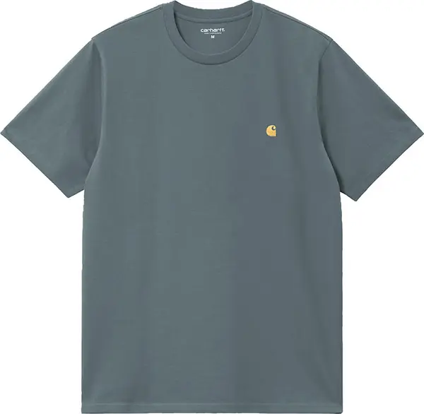 Carhartt WIP Carhartt WIP S/S Chase T-Shirt Мъже - Тениски Carhartt WIP - Син - I026391_3LP_XX-M - Size: M