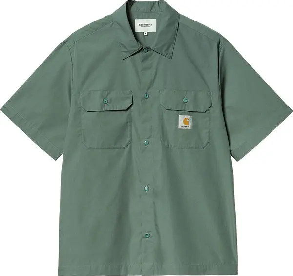 Carhartt WIP Carhartt WIP S/S Craft Shirt Мъже - Тениски Carhartt WIP - Зелен - I035232_2M2_XX-L - Size: L
