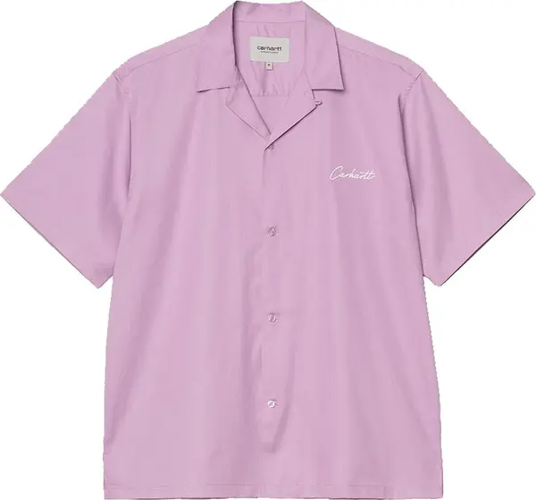 Carhartt WIP Carhartt WIP S/S Delray Shirt Мъже - Риза Carhartt WIP - Лилав - I031465_3N7_XX-M - Size: M