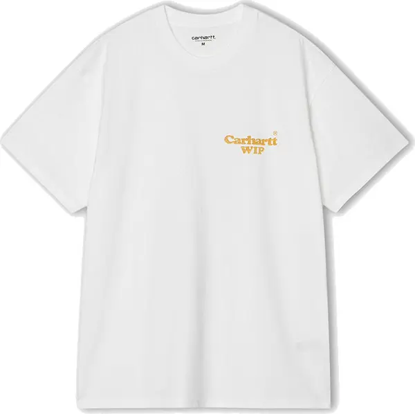 Carhartt WIP Carhartt WIP S/S Hartt Chain T-Shirt Мъже - Тениски Carhartt WIP - Бял - I034663_02_XX-M - Size: M