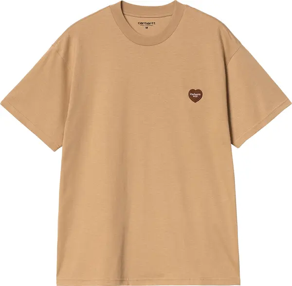 Carhartt WIP Carhartt WIP S/S Heart II Hartt T-Shirt Мъже - Тениски Carhartt WIP - Кафяв - I035203_07E_XX-M - Size: M