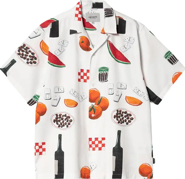 Carhartt WIP Carhartt WIP S/S Isis Maria Dinner Shirt Мъже - Риза Carhartt WIP - Бял - I033071_23I_XX-XL - Size: XL