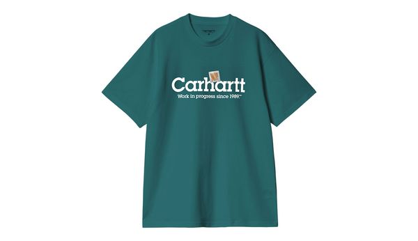 Carhartt WIP Carhartt WIP S/S Label Script T-Shirt Malachite
