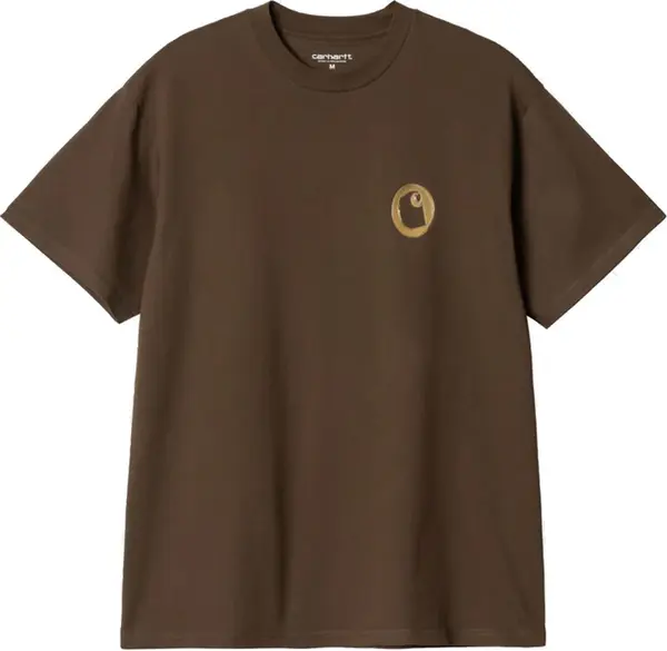 Carhartt WIP Carhartt WIP S/S Linked Charms T-Shirt Liberica Gold Мъже - Тениски Carhartt WIP - Кафяв - I034410_2P1_XX-L - Size: L
