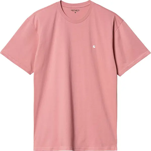 Carhartt WIP Carhartt WIP S/S Madison T-Shirt Dusty Rose Мъже - Тениски Carhartt WIP - Розов - I033000_2E1_XX-M - Size: M