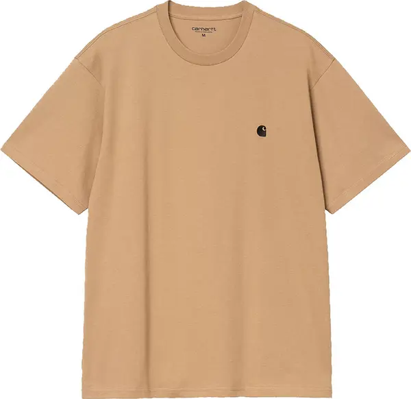 Carhartt WIP Carhartt WIP S/S Madison T-Shirt Peanut Мъже - Тениски Carhartt WIP - Кафяв - I033000_2I7_XX-S - Size: S