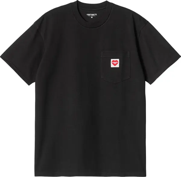 Carhartt WIP Carhartt WIP S/S Pocket Heart T-Shirt Мъже - Тениски Carhartt WIP - Черен - I032128_1V2_XX-M - Size: M