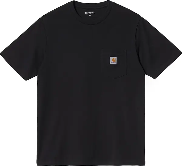 Carhartt WIP Carhartt WIP S/S Pocket T-Shirt Black Мъже - Тениски Carhartt WIP - Черен - I030434_89_XX-M - Size: M