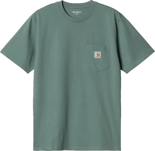 Carhartt WIP Carhartt WIP S/S Pocket T-Shirt Мъже - Тениски Carhartt WIP - Зелен - I030434_2M2_XX-M - Size: M
